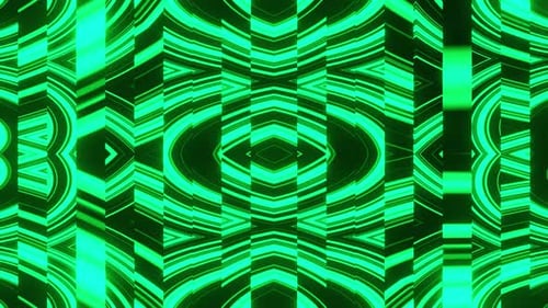 Neon Green Looped Background 4K