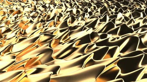 Soft Gold Wave Noise Intro Able to Loop Seamless