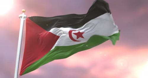Drapeau du Sahara Occidental