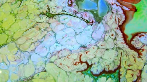Diffusion abstrakter Farben