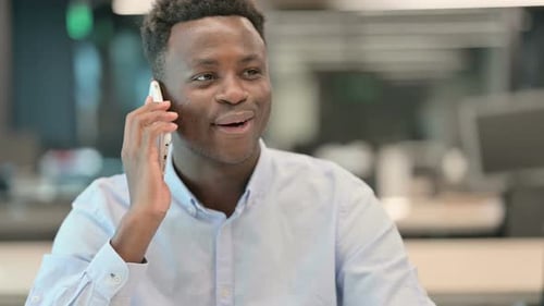 Young Adult Talking on the Phone