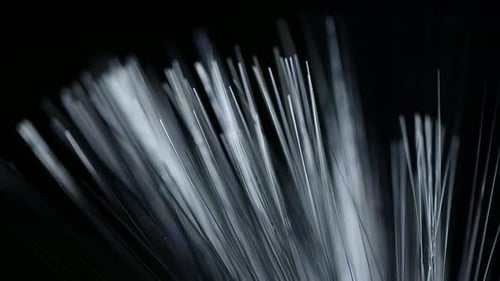 Fiber Optic Cables with Colorful Light Effects