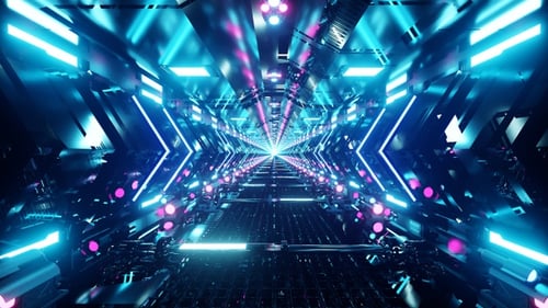 Vj Light Tunnel