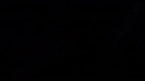 Sparkling Points of Light on a Dark Background