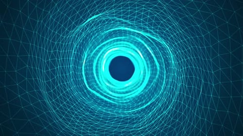 Abstract Technology Tunnel Background2