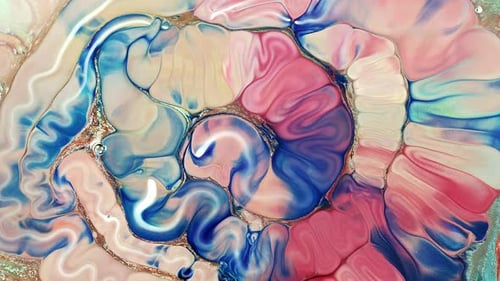 Peinture à l'eau abstraite Diffusion Art 49