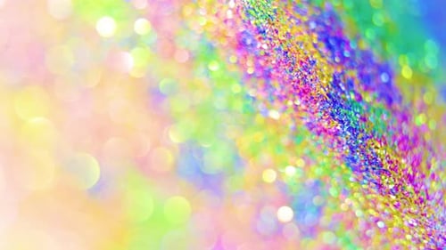 Colorful Glitter Shimmering Abstract Background