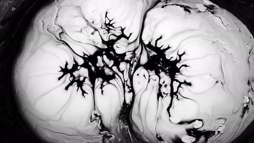 Abstract Water Paint Diffusion Art 26