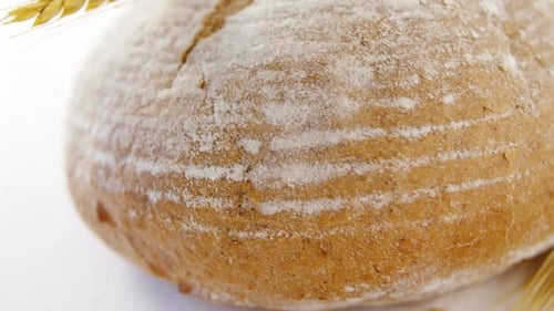Artisanal Bread with Wheat and Grain