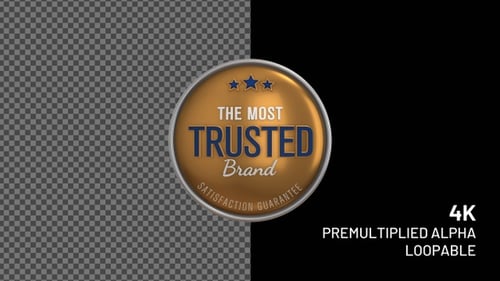 The Most Trusted Brand Badge