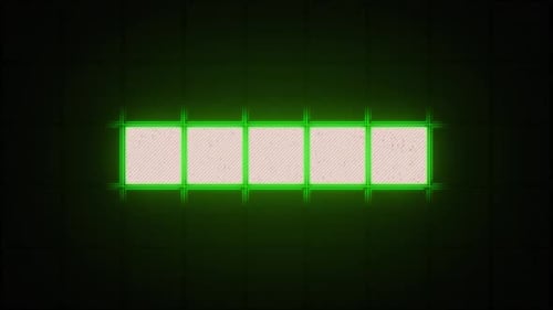 Blinking Lights Vj Background Loop
