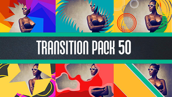 50 Dynamic Shape Transitions Pack for Video, Elements ft. shape ...
