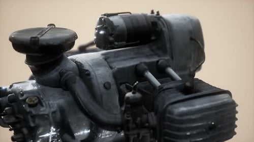 Old Rustet Gegenmotor