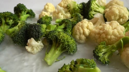 Ripe Broccoli and Cauliflower 2