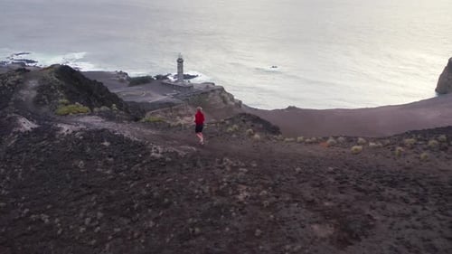 Teilansicht der Vulkanküste