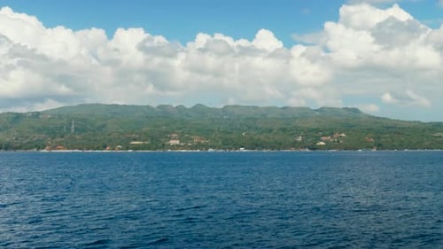 Static View on Island From Boat