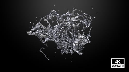 Dynamic Fluid Water Splash Reveal