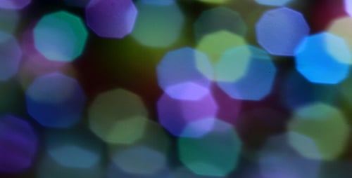 Colorful Bokeh Lights Abstract Background