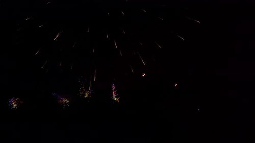 Feuerwerk in den Ferien