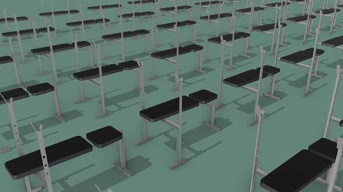 A Lot Of Bench Press In A Row 4k