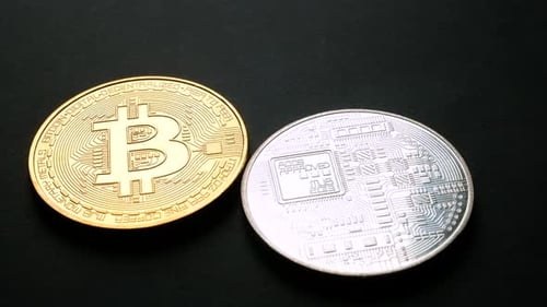 Gold and Silver Crypto Currency Coins
