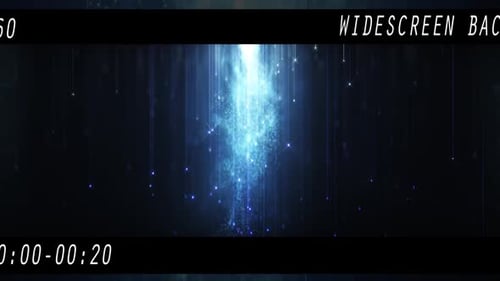 Celebration Ice Dust Widescreen-Hintergrundpartikelkartierung