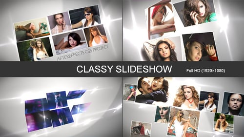 Elegant Dynamic Photo Grid Video Showcase Presentation
