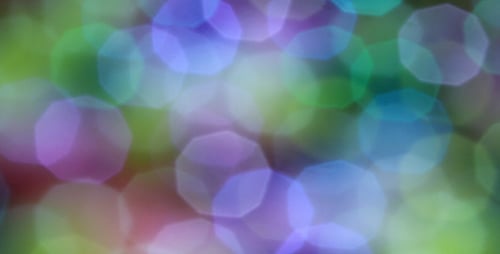 Defocused Colorful Bokeh Lights Abstract Background