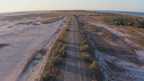 Wilderness Road Near the Sea