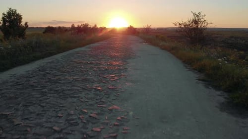 Landscape of Road in Rural Scene