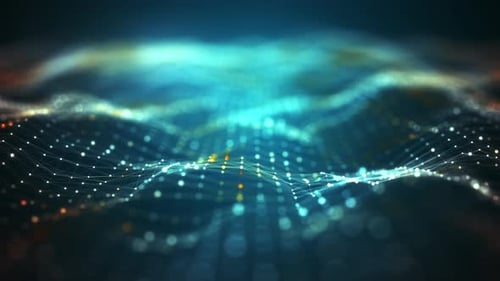 Abstraktes Technologie-Big-Data-Hintergrundkonzept.