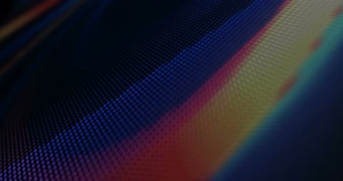 Helle farbige LED-LCD-Videowand. Loop 4K