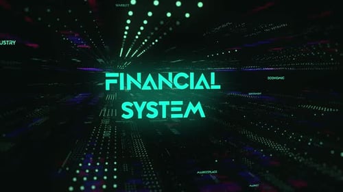 Sci Fi Digital Economics Word Financial System