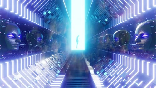 Ai Digital Tunnel 03 4K