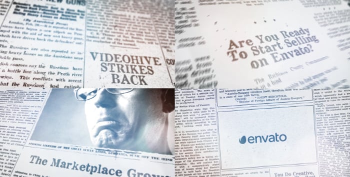 Newspaper Editable Video Templates - Envato