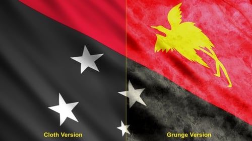 Papua New Guinea Flags