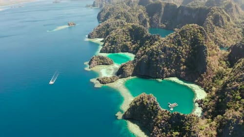 Tropical Island Busuanga, Palawan, Philippines.