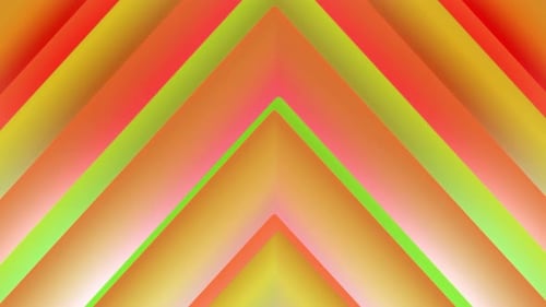 Abstract Colorful Triangle Geometric Arrows Line Background