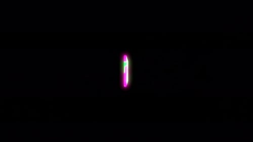 Bunte Neoninschrift You Win