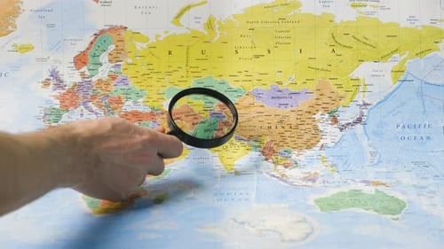 Exploring the World on a Paper Map
