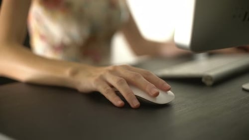 Using Computer With Mouse