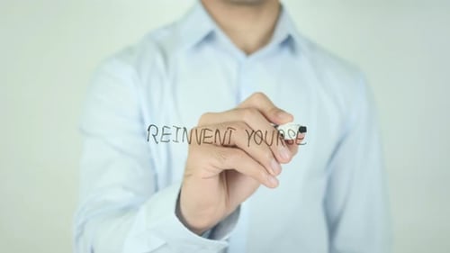 Reinvent Yourself, Writing On Screen