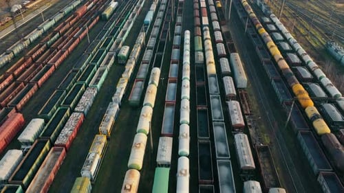 Estação de triagem ferroviária