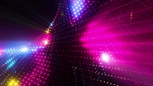 Abstract sparkling animated background