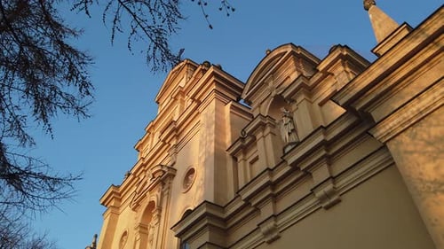 Facade Old Catholic Church
