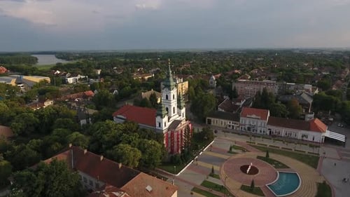 Church In Town Becej
