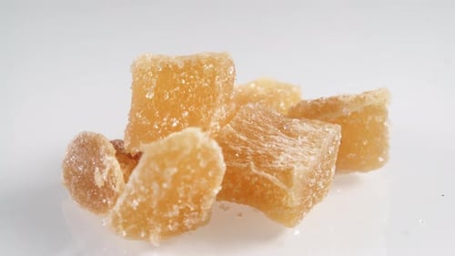 Candied Ginger Pieses Rotating