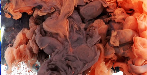 Colorful Ink Splash in Underwater 3