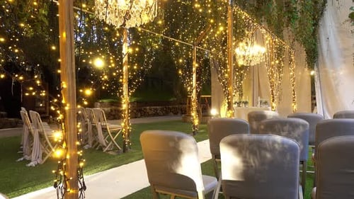 Wedding Scenery in the Open Air