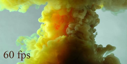 Underwater Colorful Ink Paint 1
